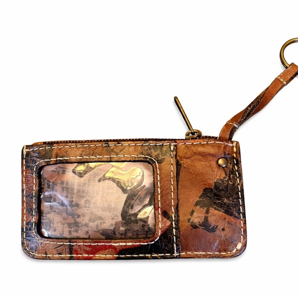 Patricia Nash Multicolor Leather Wallet with Keychain - Picture 3 of 5